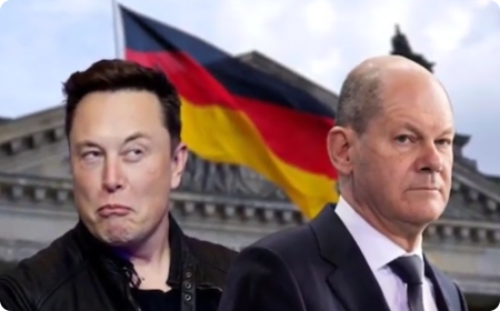 Z kritiky německé vlády a podpory Trumpovy administrativy Elonem Muskem mainstreamová média doslova šílí