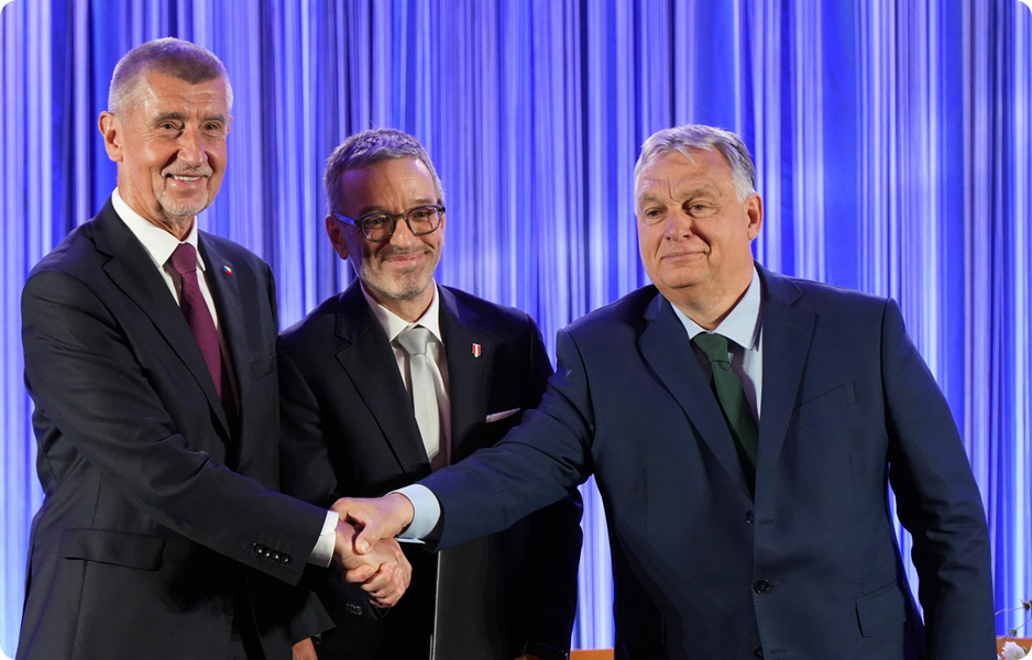 Orbán, Kickl a Babiš zakládají novou frakci v Evropském parlamentu