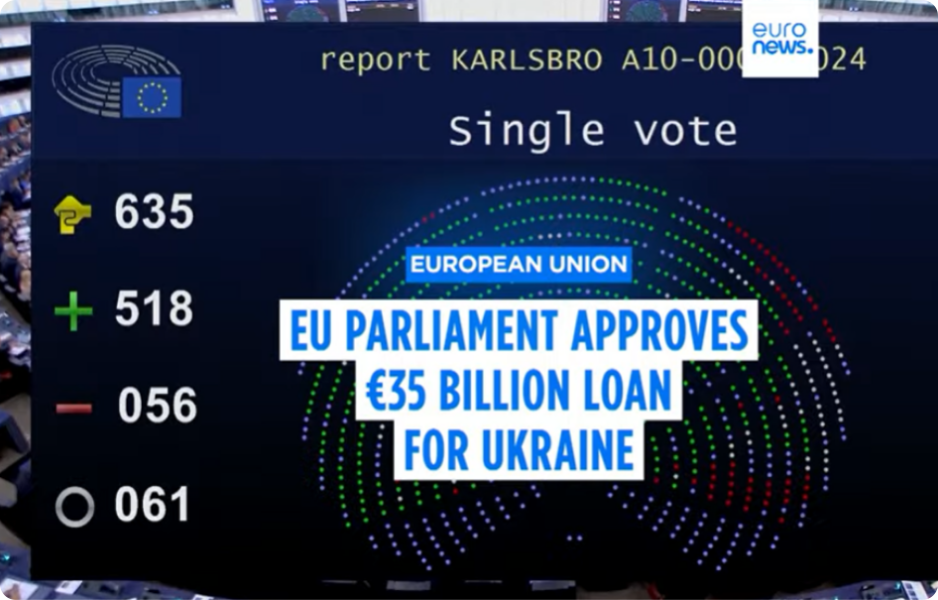 Evropský parlament schválil další miliardy eur pro Ukrajinu