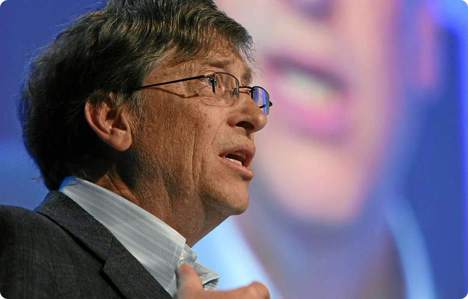 Bill Gates nemohl na summitu v Berlíně chybět