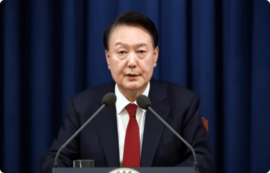 Prezident Jižní Koreje Yoon Suk-yeol vyhlásil v zemi stanné právo