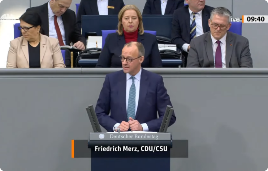 Obrovské zadlužení Německa pod vedením Friedricha Merze