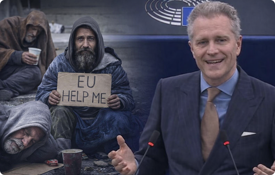 Europoslanec Petr Bystroň kritizuje bruselskou politiku a zadlužování Německa v souvislosti s rostoucí chudobou v EU